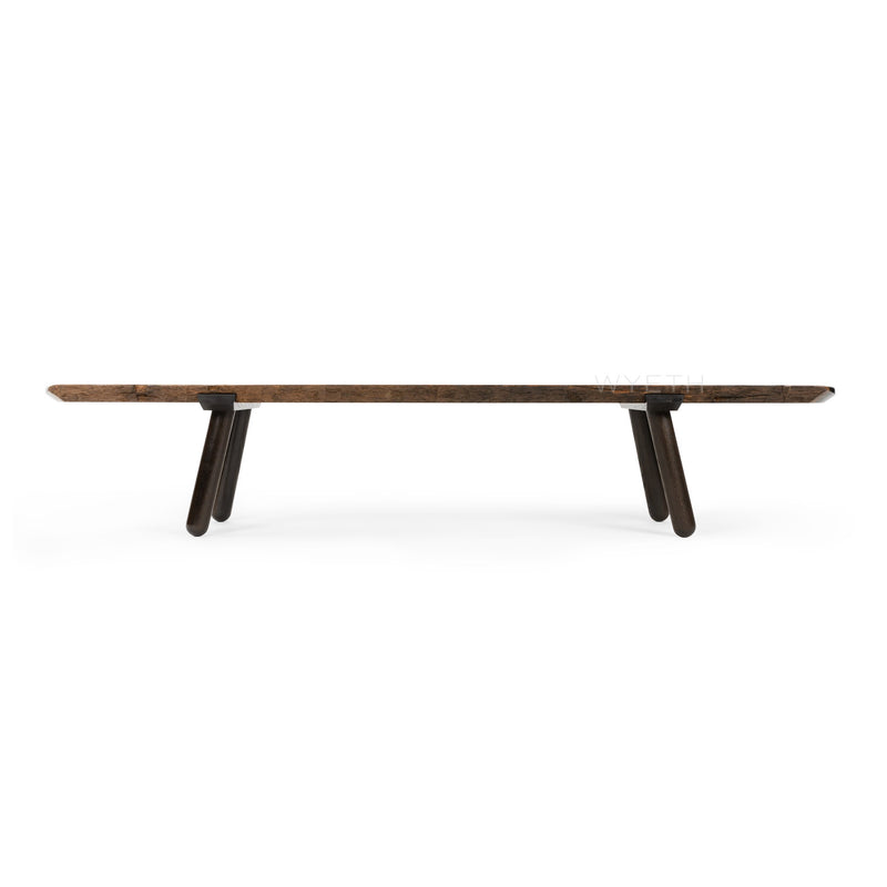Sliding Dovetail Solid Wood Bench by WYETH