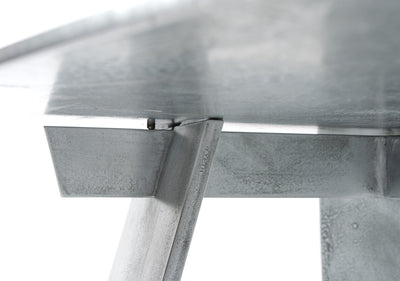 Chrysalis No. 1 Low Table in Hot Zinc Finish by WYETH, Made to Order