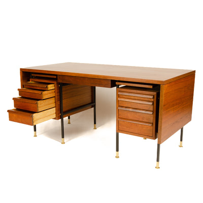 Drop Leaf Writing Desk by Edward Wormley for Dunbar, 1953