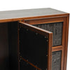 Wall Mounted Walnut Cabinet by Edward Wormley for Dunbar