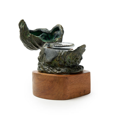 Sculptural Antique Inkwell from United States