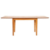 Teak Top Drop Leaf End Table by Hans Wegner, 1950's