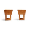 Trapezoidal Side Tables by Paul Laszlo for Brown-Saltman