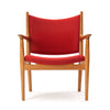 Oak Lounge Chair by Hans J. Wegner for Johannes Hansen