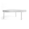 Original Biomorphic Low Table in White Steel by WYETH, Made to Order