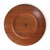 Stacking Turned Teak Plates by Jens H. Quistgaard for Kronjyden