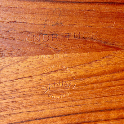 Teak Nesting Tables by Hans J. Wegner for Andreas Tuck, 1950s