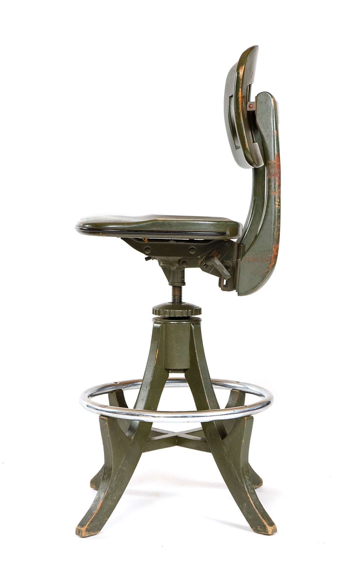 Adjustable Swiveling Architect's Stool for Sikes