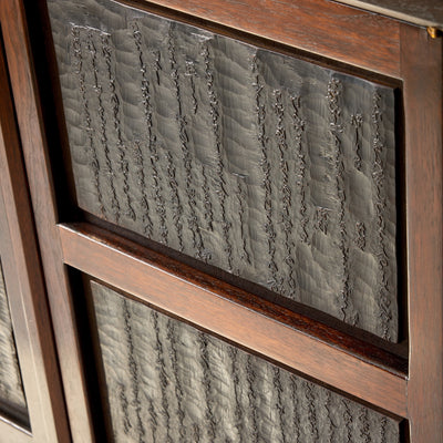 Wall Mounted Walnut Cabinet by Edward Wormley for Dunbar