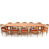 Oval Extension Table by Hans J. Wegner for Johannes Hansen