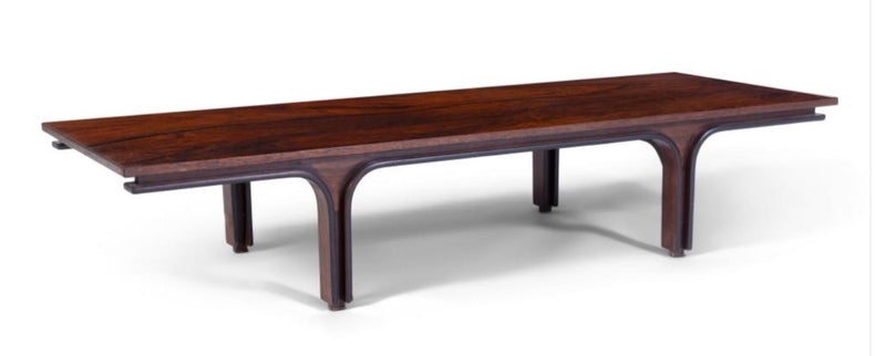 A Model 517 Rosewood Bench or Low Table by Gianfranco Frattini for Bernini