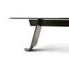 Chrysalis No. 2 Low Table in Blackened Steel by WYETH, Made to Order