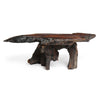 Organic Burl Redwood Low Table from USA