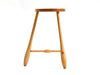 Solid Birch Three Legged Mortised & Tenon Stool for Hale of Vermont