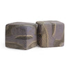 Graphic Op Art Fabric Cube from USA