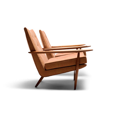 Lounge Chair with Arms 254-W by George Nakashima for Widdicomb-Mueller, 1950s