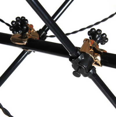 Adjustable 2 Arm O.C. White Floor Lamp Customized by O.C. White for O.C. White Co., 1900s