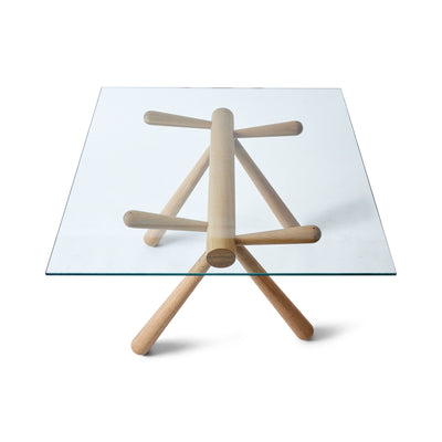 Oak Trestle Table by Enzo Mari for Hida Japan