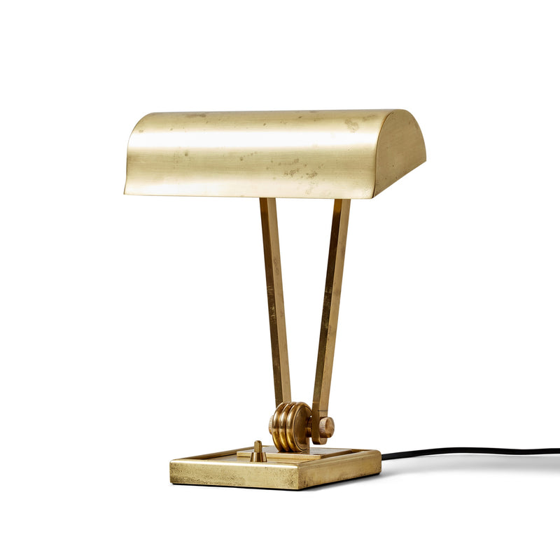 Vintage Brass Desk Lamp from USA