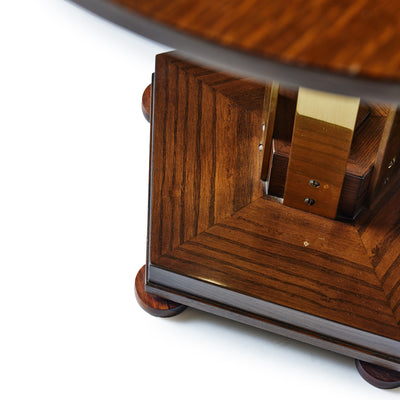 Pentagonal Base Bronze Bar and Ash Side Table by Edward Wormley for Dunbar, 1950s