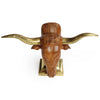 Carved Bull Sculpture from USA