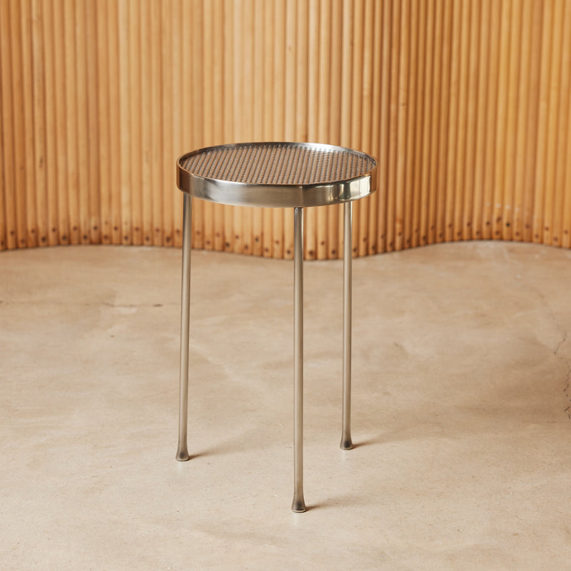 Perforated Top Stainless Table by WYETH