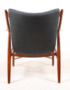 Perfect Pair of 45 Chairs by Finn Juhl for Niels Vodder, 1945