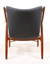 Pair of 45 Chairs by Finn Juhl for Niels Vodder, 1945