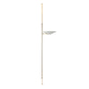 Brass Tension Pole Floor Lamp by Gerald Thurston for Lightolier