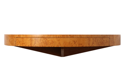 Burled Wall Console by Edward Wormley for Dunbar