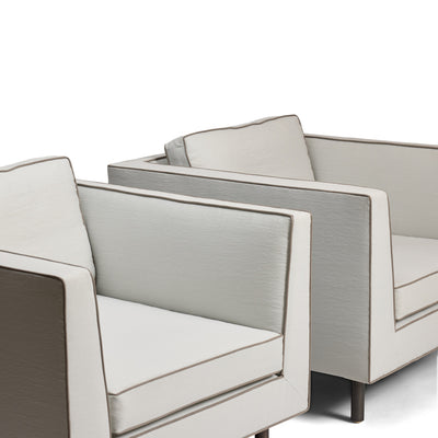 Custom Club Lounge Chair by WYETH, Made to Order