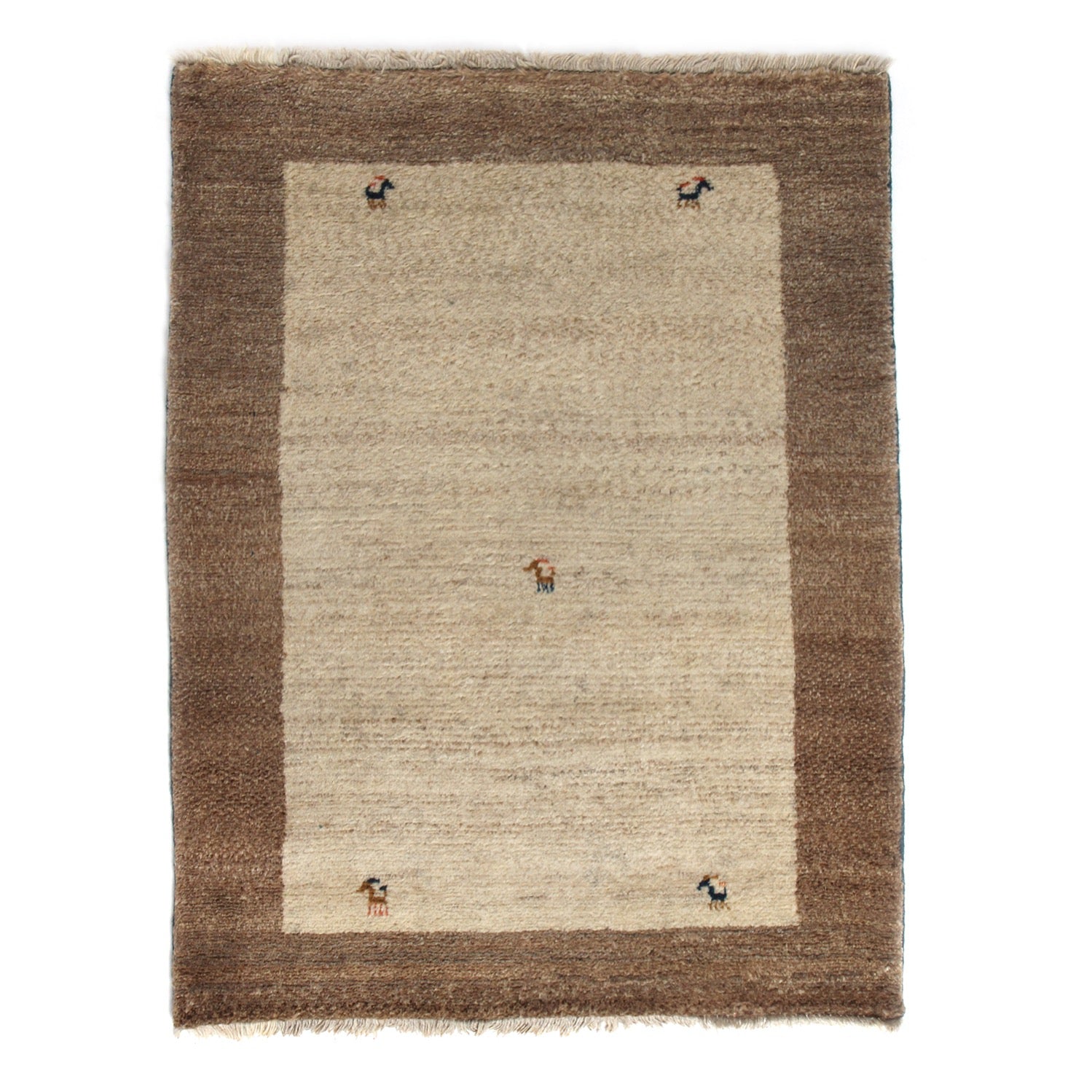 Hand Tufted Tribal Rug from Afghanistan