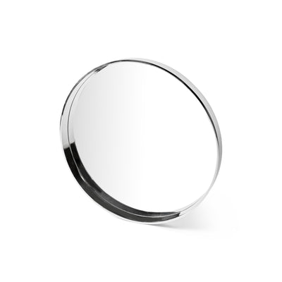 The Perfect Ring Mirror in Stainless Steel by WYETH