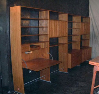 Teak Shelving and Storage Unit by Hans J. Wegner for Ry Mobler