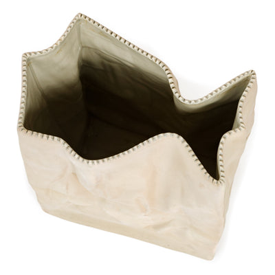 XL Paper Bag Vase by Tapio Wirkkala for Rosenthal, 1977