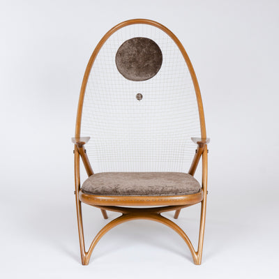 Racquet Chair by Vestergaard Jensen for Peder Pedersen, 1955