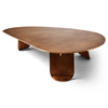 Chrysalis No. 1 Low Table in Natural Patinated Bronze by WYETH