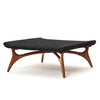 Sculpted Walnut Ottoman by Vladimir Kagan for Kagan Dreyfuss/Grosfeld House