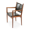 JH 713 Teak Dining Arm Chair by Hans J. Wegner for Johannes Hansen, 1950s