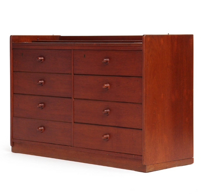 Modular Floor Cabinet with Drawers by Ejner Larsen & Aksel Bender Madsen for Willy Beck, 1950s