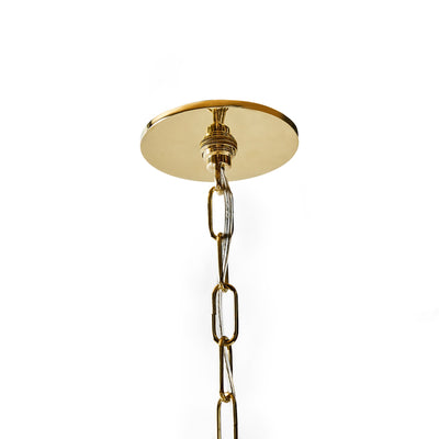 Solid Cast Bronze Star Pendant Fixture by USA