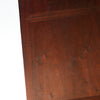 Modernist sideboard cabinet with unique bronze hardware. by Edward Wormley for Dunbar
