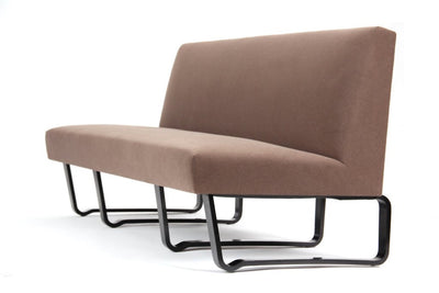 Tailored Sofa Bench with Laminated Base by Edward Wormley for Dunbar, 1934