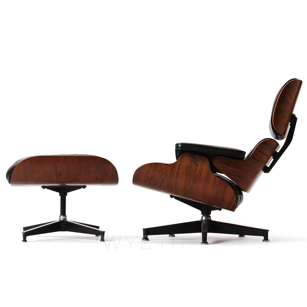 Eames Leather Lounge Chair by Charles & Ray Eames for Herman Miller, 1956