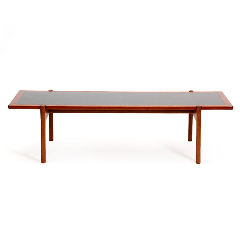 A Reversible Top Low Table by Hans J. Wegner for Johannes Hansen