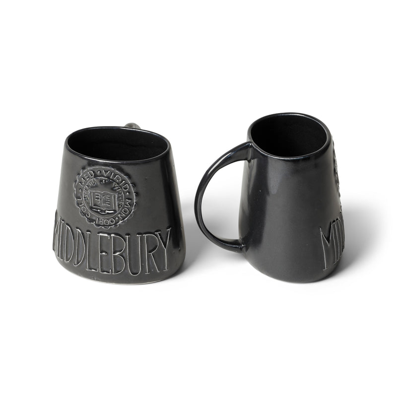 Middlebury College Oval Mug by David Gil for Bennington Potters