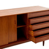 Solid Teak Sieboard by Johannes Aasbjerg, 1960's