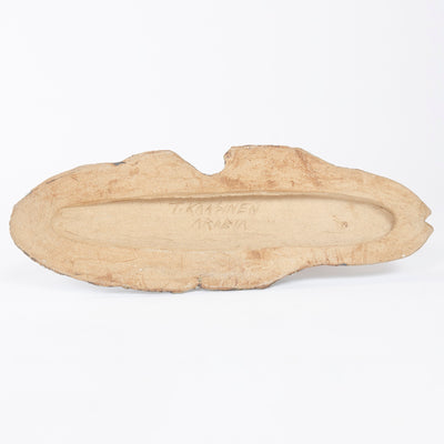 Fossilized Fish Sculpture by Taisto Kaasinen for Arabia