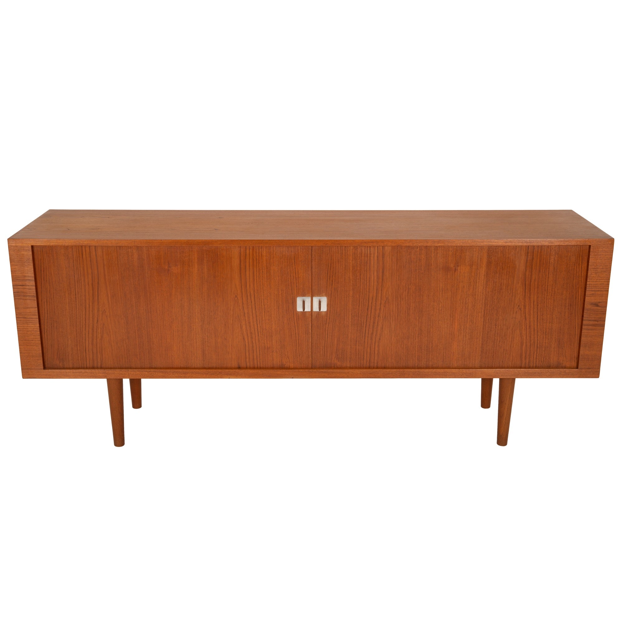 Tambour Door Credenza RY-25 by Hans J. Wegner for Ry Mobler, 1960s