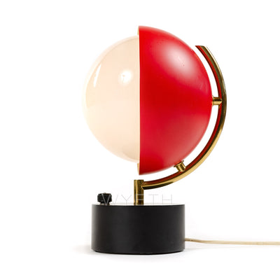 Half Sphere Table Lamp by Angelo Lelli for Arredoluce